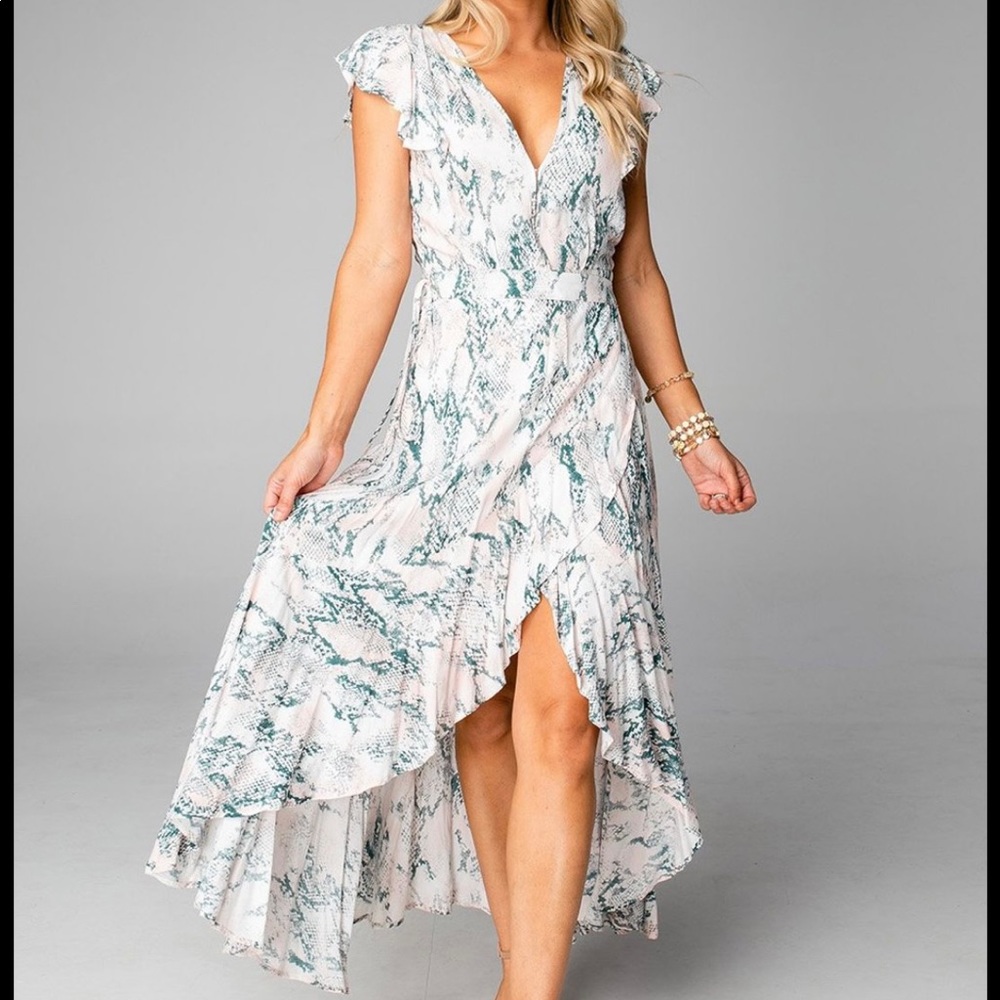 NWT buddy love wrap dress